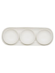 Sophie Conran White Porcelain Three Bowls & Tray Set - Image 2 of 7