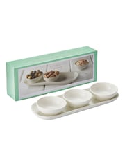 Sophie Conran White Porcelain Three Bowls & Tray Set - Image 7 of 7