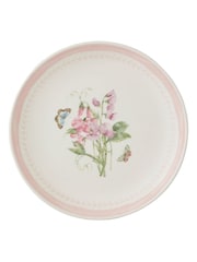 Portmeirion Set of 4 White Botanic Garden Sketchbook Salad Plates - Image 6 of 10