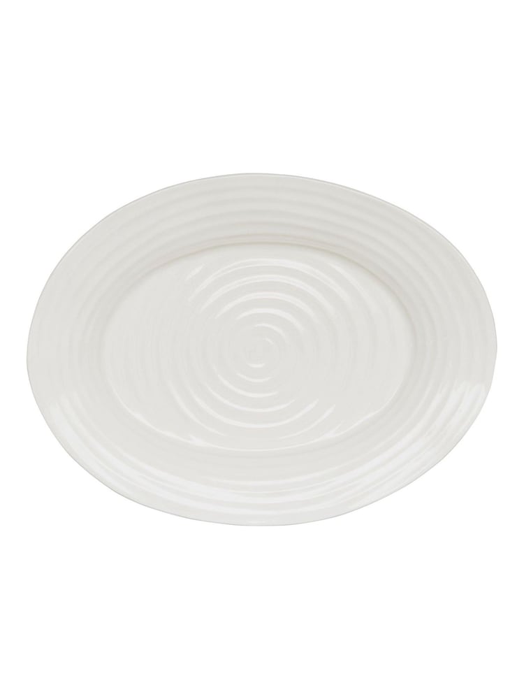 Sophie Conran White Porcelain Large Oval Plate - Image 2 of 6 Sophie Conran White Porcelain Large Oval Plate - Image 2 of 6