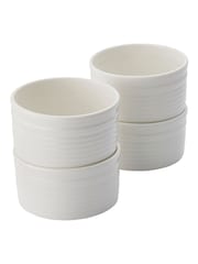 Sophie Conran Set of 4 White Porcelain Small Ramekins - Image 5 of 7