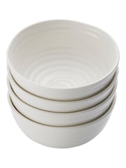 Sophie Conran Set of 4 White Porcelain Bowls - Image 1 of 4