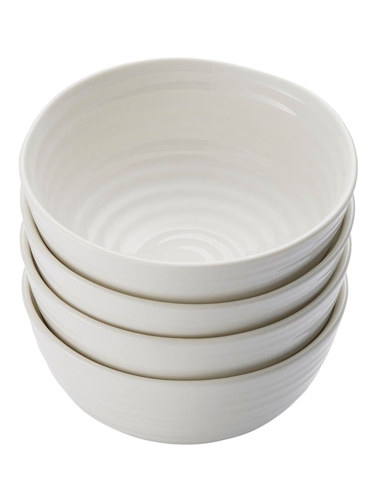 Sophie Conran Set of 4 White Porcelain Bowls - Image 1 of 4