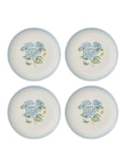 Portmeirion Set of 4 Blue Botanic Garden Sketchbook Dinner Plates - Image 4 of 6