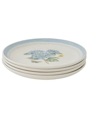 Portmeirion Set of 4 Blue Botanic Garden Sketchbook Dinner Plates - Image 5 of 6