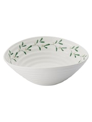 Sophie Conran Set of 4 White Mistletoe Cereal Bowls - Image 2 of 4