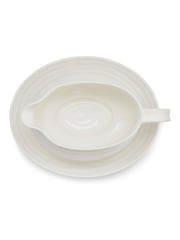 Sophie Conran White Porcelain Gravy Boat & Stand - Image 3 of 7