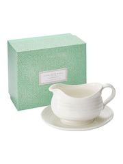 Sophie Conran White Porcelain Gravy Boat & Stand - Image 7 of 7