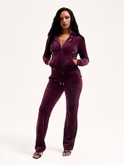 Juicy Couture Red Del Ray Joggers - Image 1 of 8