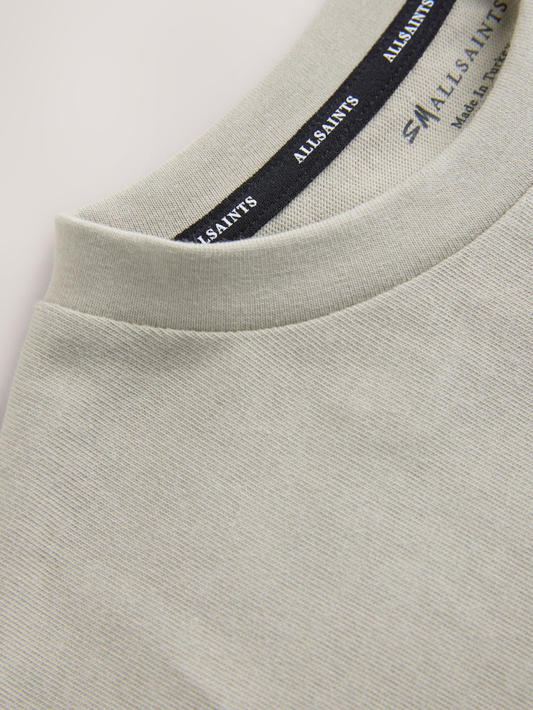 smALLSAINTS Stone/Camo Oversized Underground Crew Neck Cotton T-Shirt - Image 9 of 9