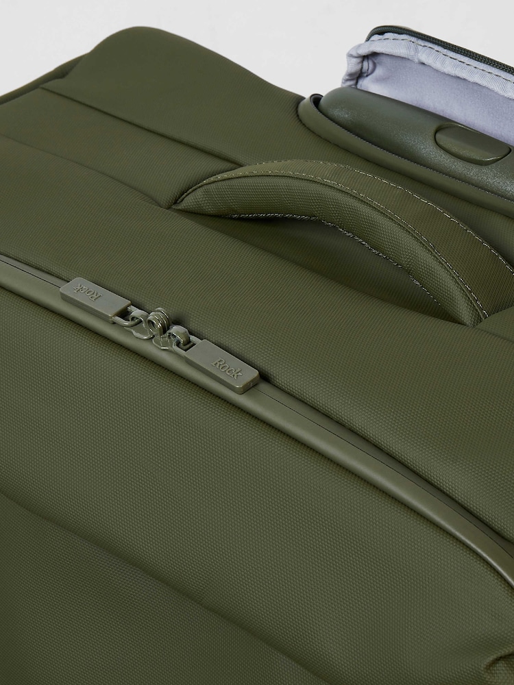 Rock Luggage Green Juniper Cabin Suitcase - Image 5 of 5