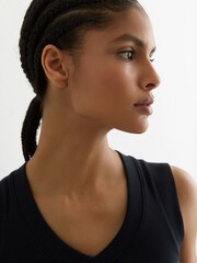 Reiss Navy Sandy Vest - Image 4 of 6