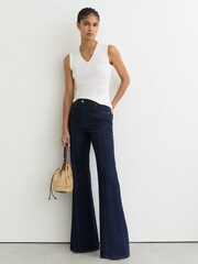 Reiss White Sandy Vest - Image 3 of 6