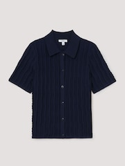 Reiss Navy Audrey Polo Shirts - Image 2 of 6