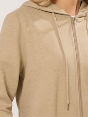 Naturlig - Long Tall Sally Langline Hettegenser med gjennomgående glidelås - Bilde 4 av 5