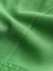 Green 2 in 1 Woven Mix Belted Midi Dress - Image 4 of 4