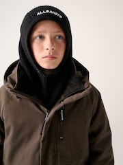 smALLSAINTS Black Underground Logo Balaclava Hat - Image 1 of 6