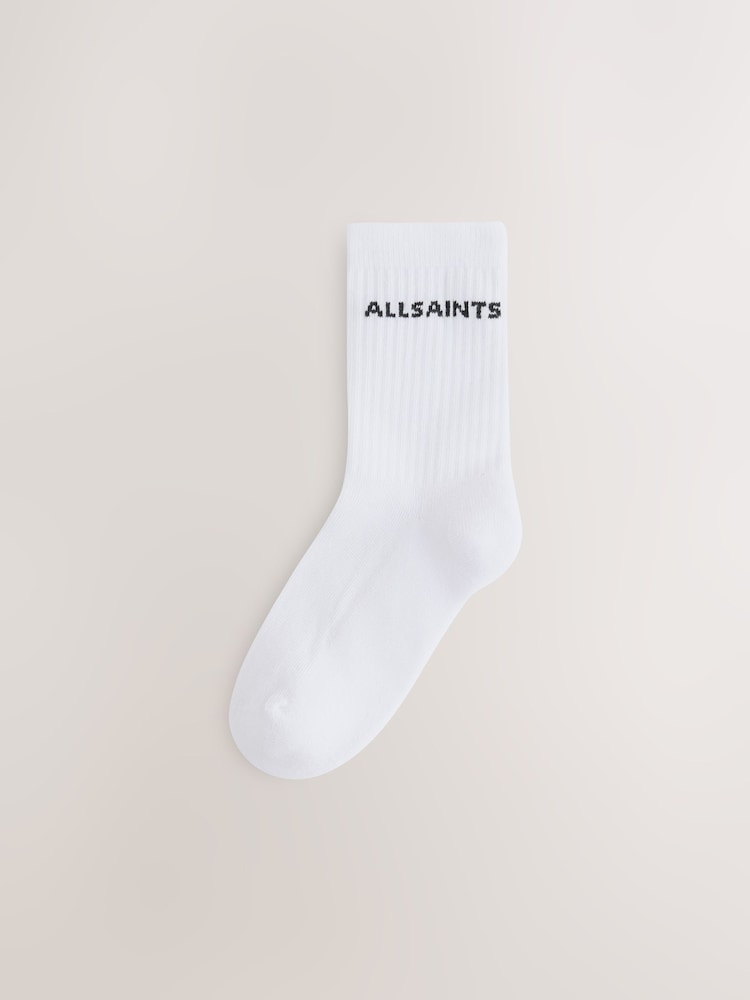 smALLSAINTS Multi Colour Logo Cushioned Sole Socks 6 Pack - Image 2 of 9 smALLSAINTS Multi Colour Logo Cushioned Sole Socks 6 Pack - Image 2 of 9