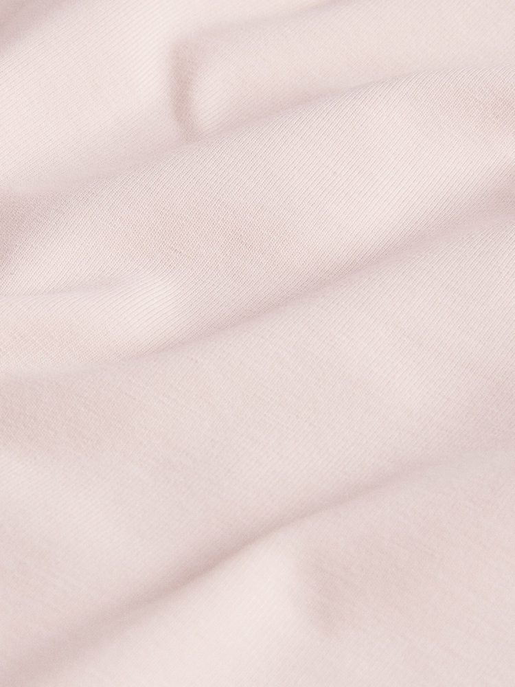 The Set 5 Pack Short Sleeve Fitted Crew Neck T-Shirts White - Image 8 of 8