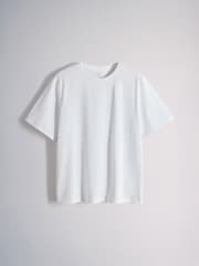 The Set 5 Pack Relaxed T-Shirts Pale Khaki/Neutral/Light Pink/Grey/White - Image 2 of 8