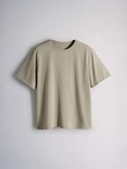 The Set 5 Pack Relaxed T-Shirts Pale Khaki/Neutral/Light Pink/Grey/White - Image 6 of 8