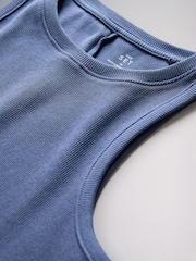 The Set 3 Pack Ribbed Maxi Dresses Navy Blue/Cobalt/Red - Image 10 of 11