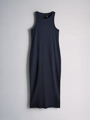 The Set 3 Pack Ribbed Maxi Dresses Navy Blue/Cobalt/Red - Image 7 of 11