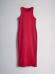 The Set 3 Pack Ribbed Maxi Dresses Navy Blue/Cobalt/Red - Image 8 of 11