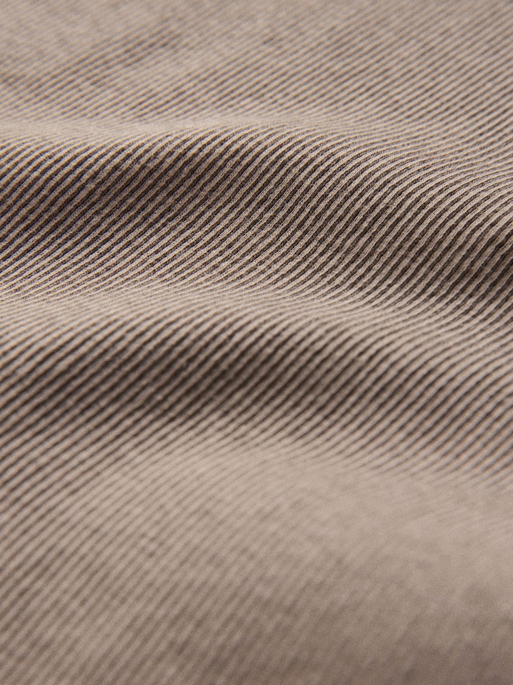 The Set 3 Pack Button Through Ribbed Maxi Jersey Dresses Brown/Khaki/Taupe - Image 6 of 6