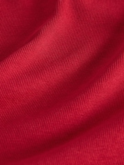 The Set 5 Pack Heavyweight Cropped T-Shirts Navy Blue/Red/Cobalt/Baby Blue/White - Image 7 of 8