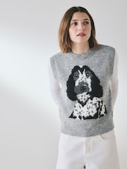 Grey Dog Tank Top - Image 1 of 8