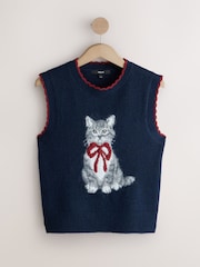 Navy Blue Cat - Tanktop - Bild 3 von 5