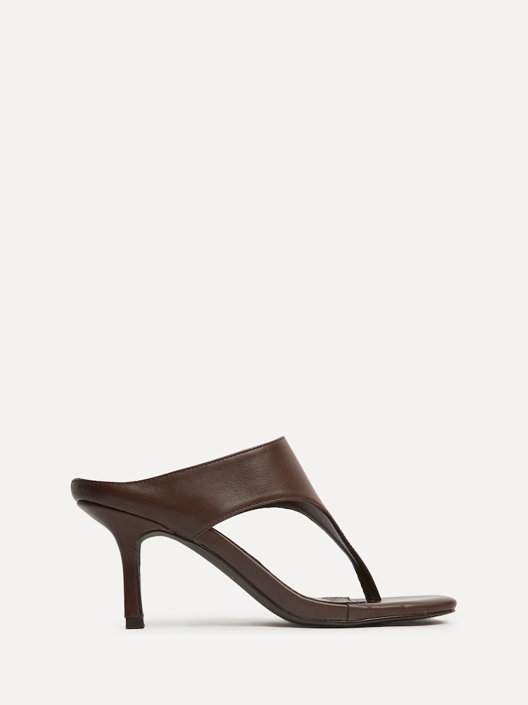 Linzi Brown Kyoto Toe Post Heel Sandals - Image 2 of 5