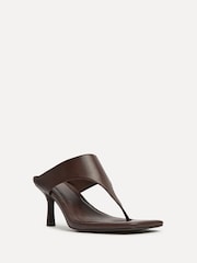 Linzi Brown Kyoto Toe Post Heel Sandals - Image 3 of 5