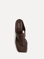 Linzi Brown Kyoto Toe Post Heel Sandals - Image 4 of 5