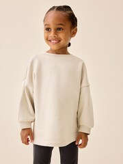 Grey Long Sleeve Top and Leggings Set (3mths-7yrs) - Image 3 of 8