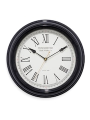 Acctim Clocks Black Redbourn 30cm Wall Clock - Image 2 of 5