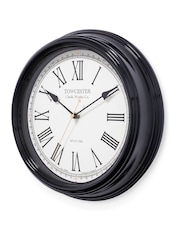 Acctim Clocks Black Redbourn 30cm Wall Clock - Image 3 of 5