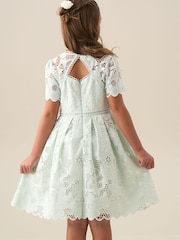 Angel & Rocket Green Maeva Mint Lace Dress - Image 2 of 8