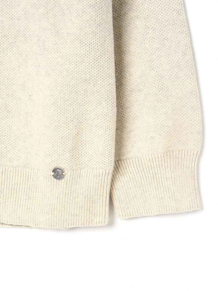 Angel & Rocket Grey Max Zip Through Knit Jacket - Image 7 of 7 Angel & Rocket Grey Max Zip Through Knit Jacket - Image 7 of 7