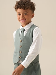 Angel & Rocket Green Benjamin Smart Waistcoat Set - Image 5 of 8