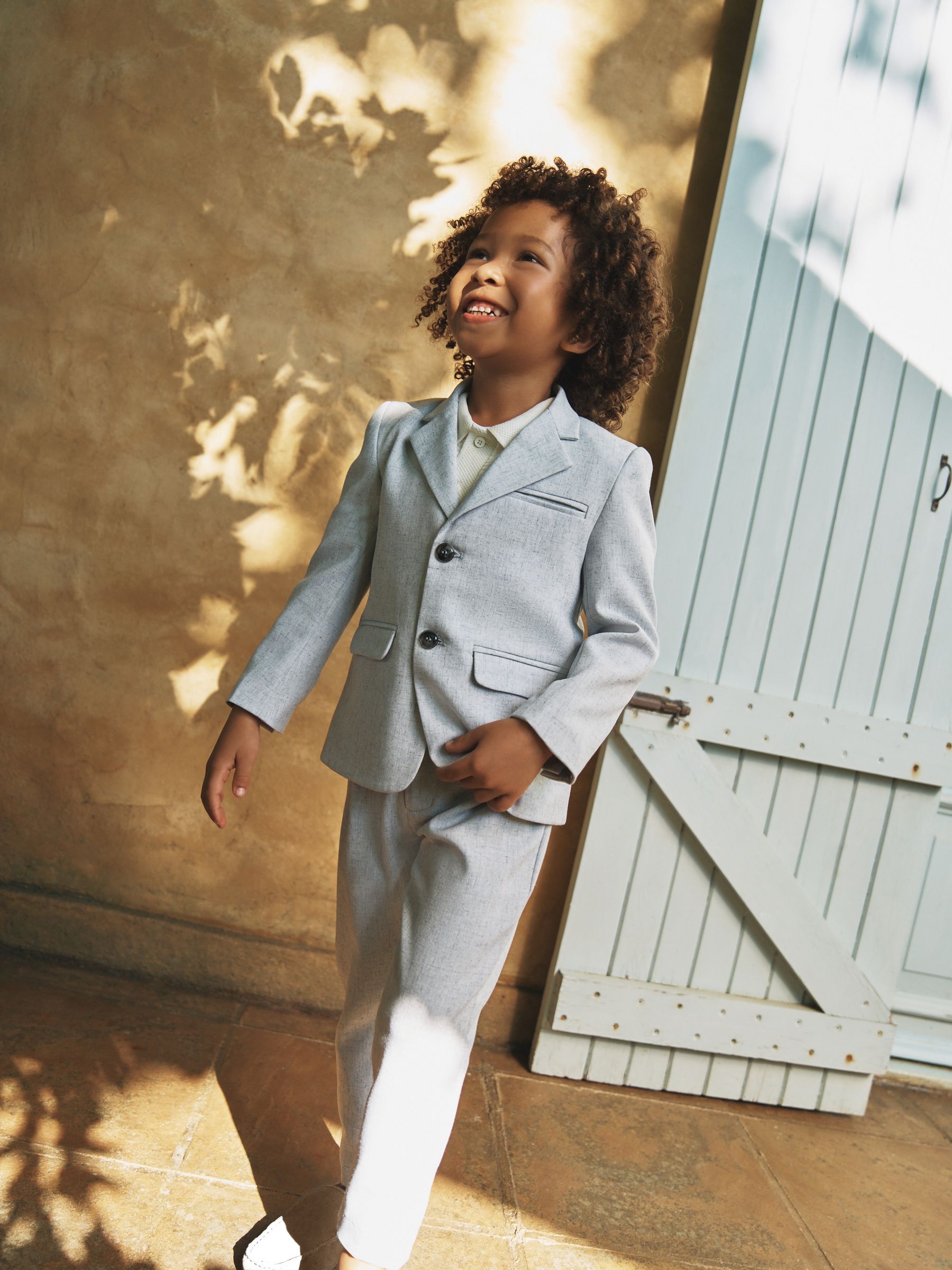 Buy Angel & Rocket Grey Luca Smart Textured Blazer from Next USA