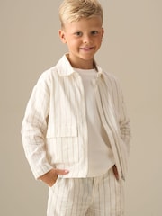 سترة مخططة موديل Jake من Angel & Rocket - Image 2 of 7