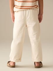Angel & Rocket Cream Louie Stone Slim Fit Chinos - Image 4 of 5