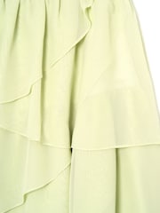 Angel & Rocket Green Letitia Sage Tiered Ruffle Dress - Image 8 of 8