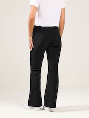 M&Co Black Petite Cord Kickflare Trousers - Image 3 of 5