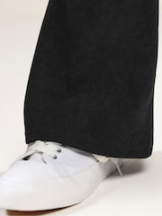 M&Co Black Petite Cord Kickflare Trousers - Image 4 of 5