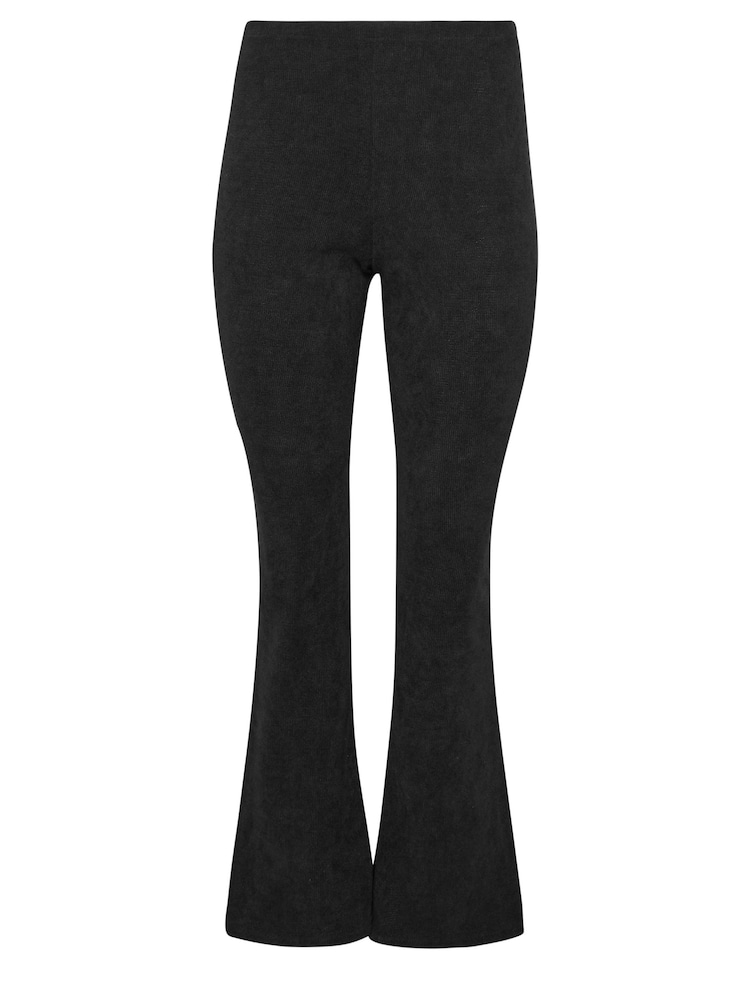 M&Co Black Petite Cord Kickflare Trousers - Image 5 of 5