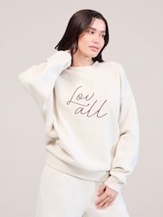 LOVALL Natural All SZN Oversized Sweatshirt - Image 1 of 6