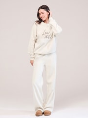 LOVALL Natural All SZN Oversized Sweatshirt - Image 4 of 6